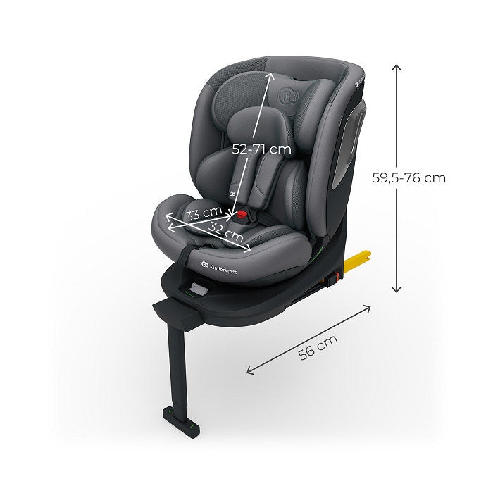 KINDERKRAFT I-360 2 PLUS i-Size fotelik samochodowy