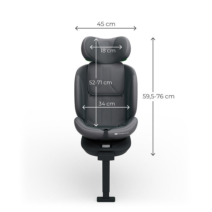 KINDERKRAFT I-360 2 PLUS i-Size fotelik samochodowy