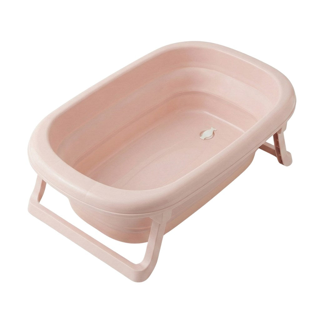 Tega Baby FB-004-130 Wanienka składana z odpływem j.różowy - zdjęcie 3