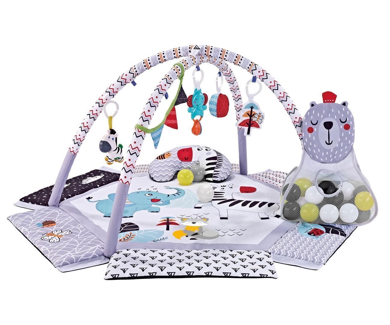 MILLY MALLY 6830 - TinyMini CC9639 Mata edukacyjna Śpiący Miś
