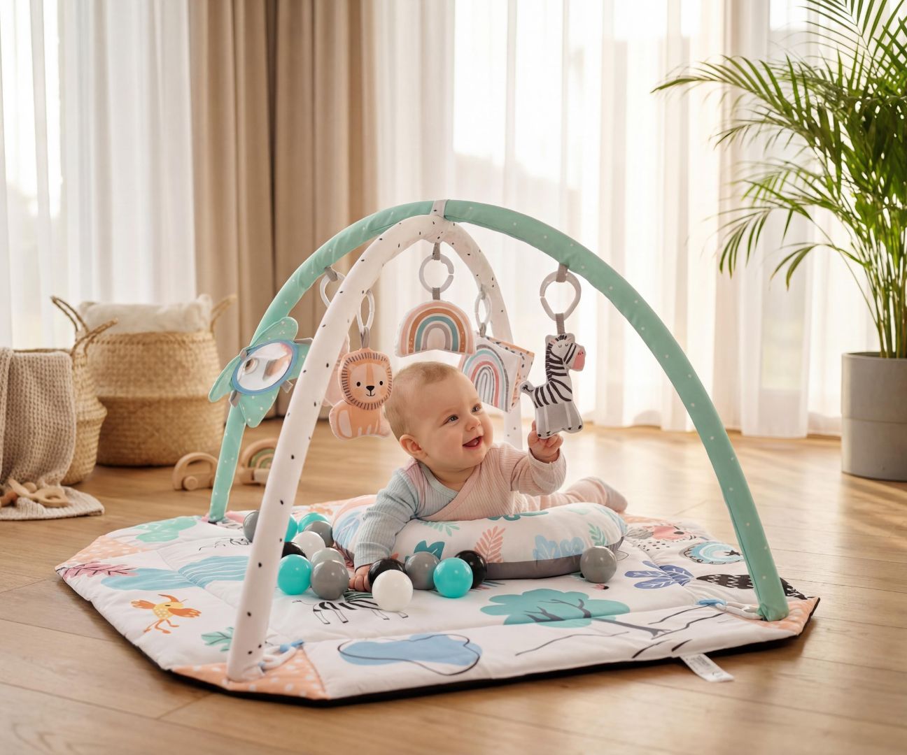 MILLY MALLY 6831 - TinyMini 8771 Mata edukacyjna Czuczuś
