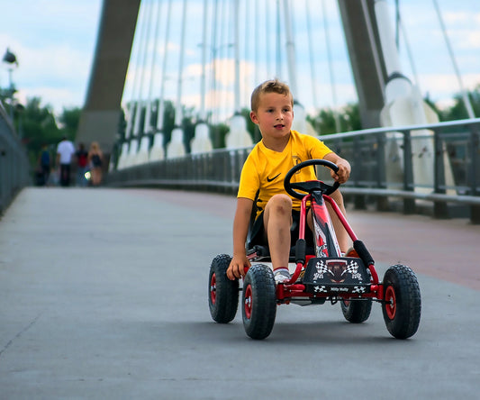 MILLY MALLY 3170 Gokart na pedały Thor Blue