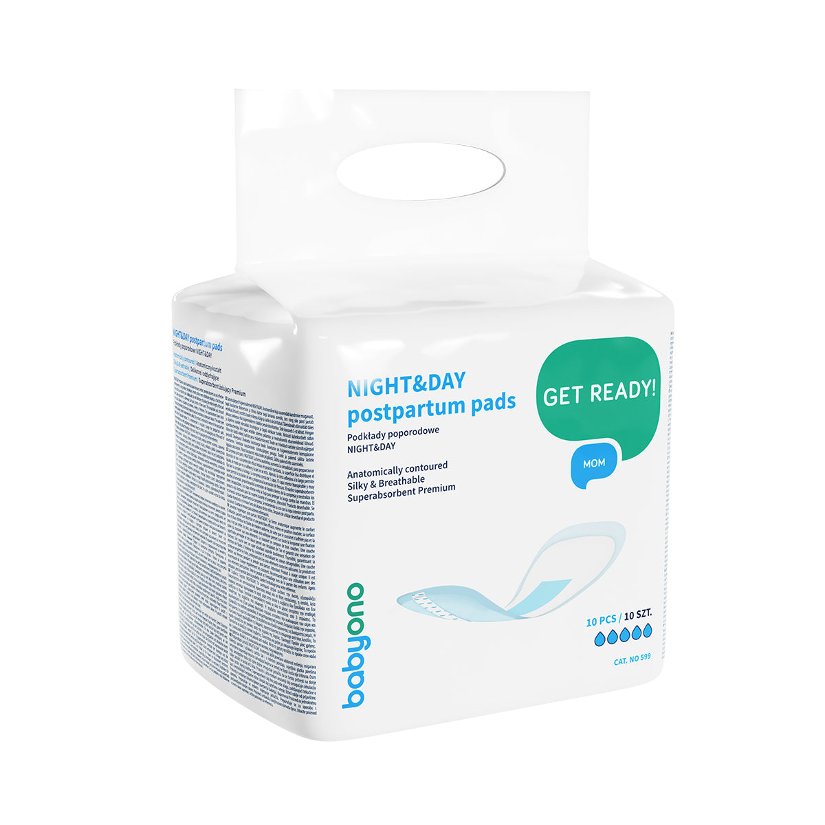 Babyono - ZESTAW WYPRAWKOWY dla mamy - 5 produktów