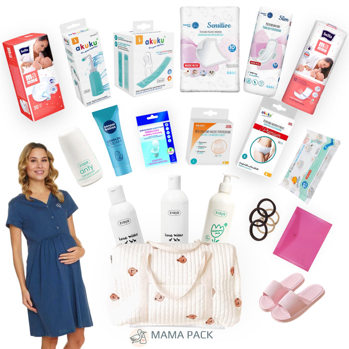 Torba do szpitala dla MAMY – gotowa wyprawka Premium