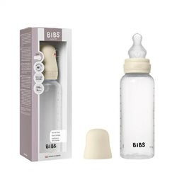 BIBS (50171216) - BUTELKA - (SILIKON) - ŚREDNI PRZEPŁYW - (270 ML) - KOŚĆ SŁONIOWA (Copy)
