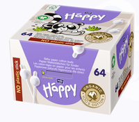 BELLA HAPPY - Patyczki papierowe higieniczne - (64 szt.)