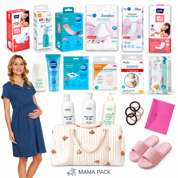 Torba do szpitala dla MAMY – gotowa wyprawka Premium