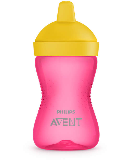 AVENT SCF804/03(04) - Kubek twardy z odpornym na gryzienie ustnikiem 300 ml 18m+