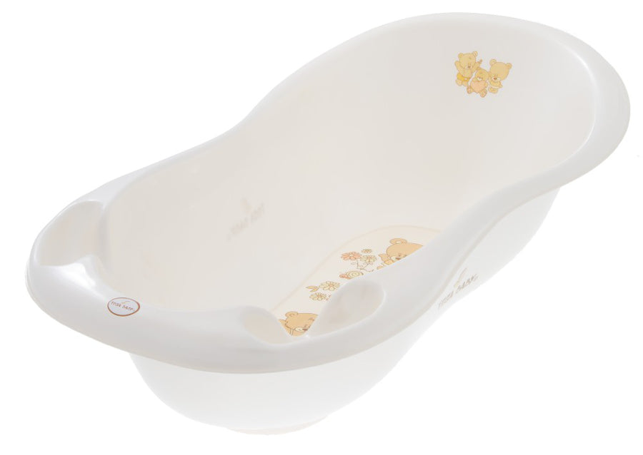 Tega Baby MS-005-LUX-118 Wanna dziecięca 102 cm MIŚ biała perła - zdjęcie 1