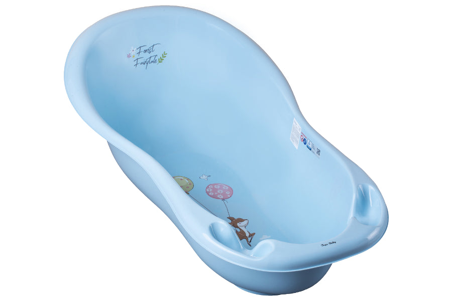 Tega Baby FF-005-108 Wanna dziecięca 102 cm LUX LEŚNA OPOWIEŚĆ j.niebieski - zdjęcie 1
