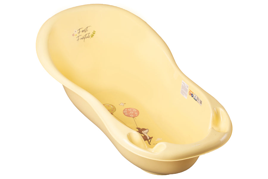 Tega Baby FF-005-109 Wanna dziecięca 102 cm LUX LEŚNA OPOWIEŚĆ j.żółty - zdjęcie 1