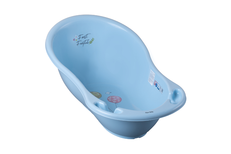 Tega Baby FF-004-108 Wanna dziecięca 86 cm LEŚNA OPOWIEŚĆ j.niebieski - zdjęcie 1