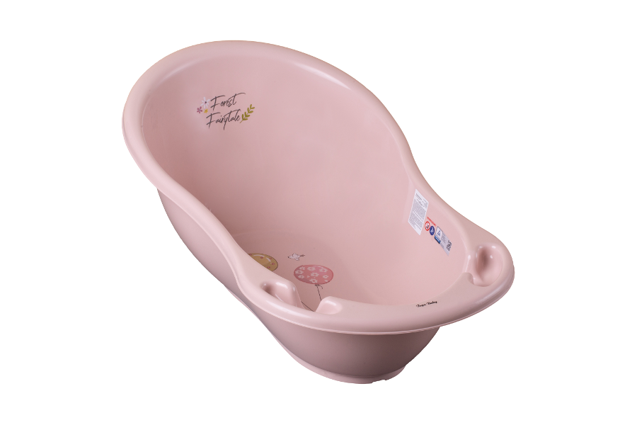 Tega Baby FF-004-107 Wanna dziecięca 86 cm LEŚNA OPOWIEŚĆ j.różowy - zdjęcie 1