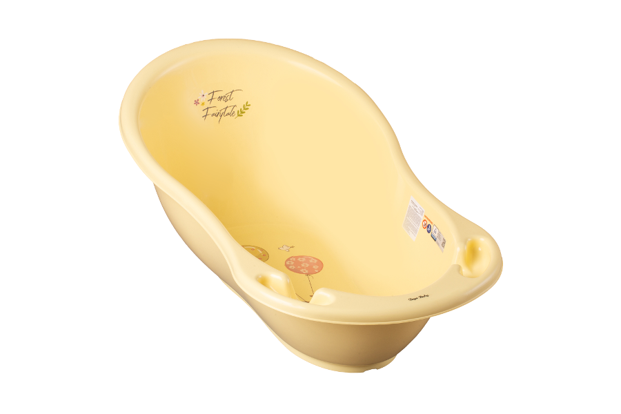 Tega Baby FF-004-109 Wanna dziecięca 86 cm LEŚNA OPOWIEŚĆ j.żółty - zdjęcie 1