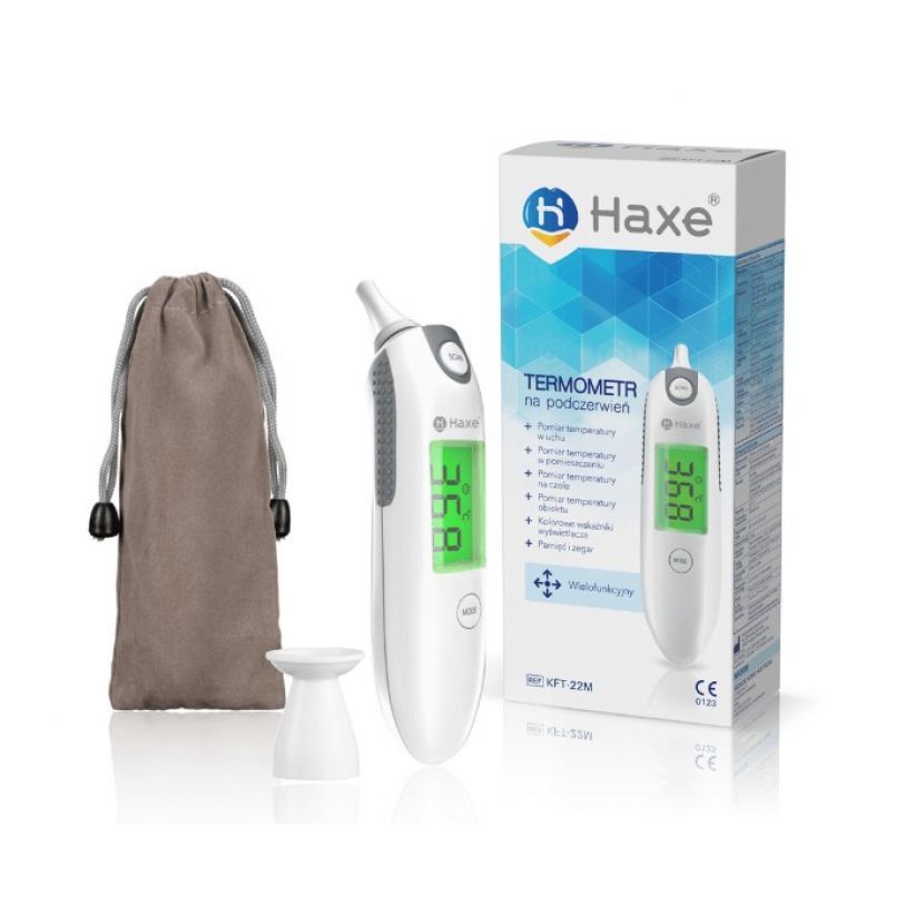 HAXE KFT-22M - Termometr do ucha i czoła