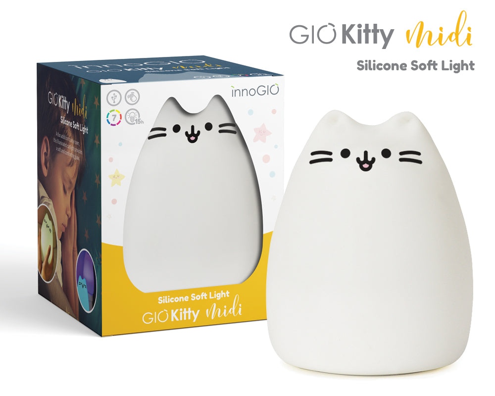 INNOGIO LJC-124(101) - Lampka silikonowa GIO Kitty