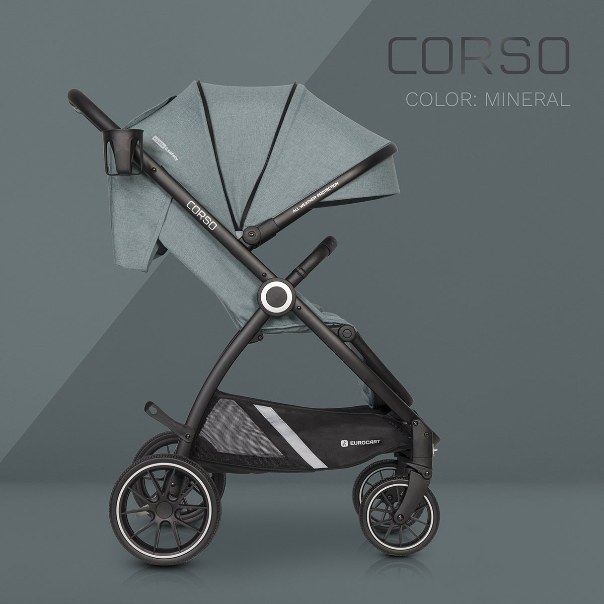 EURO-CART - Wózek dziecięcy CORSO