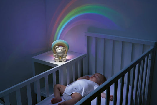 CHICCO 00010474000000(100000, 200000) - Miś z projektorem Rainbow