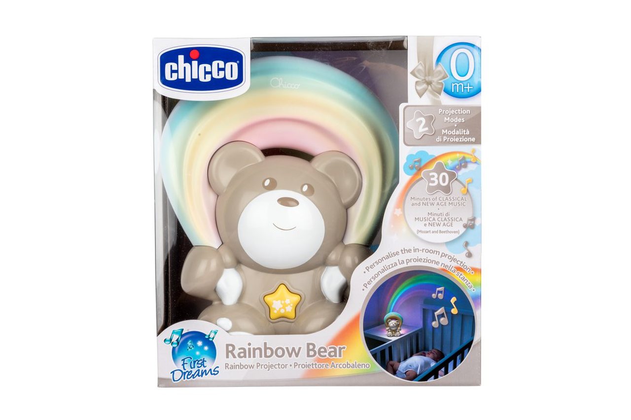 CHICCO 00010474000000(100000, 200000) - Miś z projektorem Rainbow