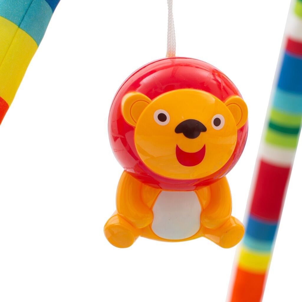 BABY MIX 46210 - Edukacyjna mata z pianinkiem Safari 38649