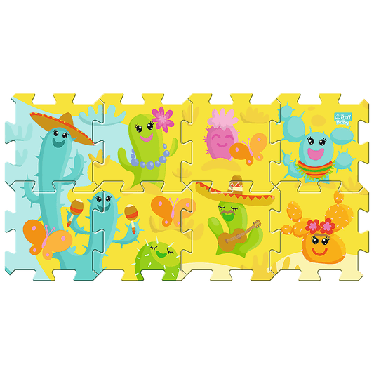 TREFL - 61265 Układanka Puzzlopianka Kaktusiaki Śpiewaki