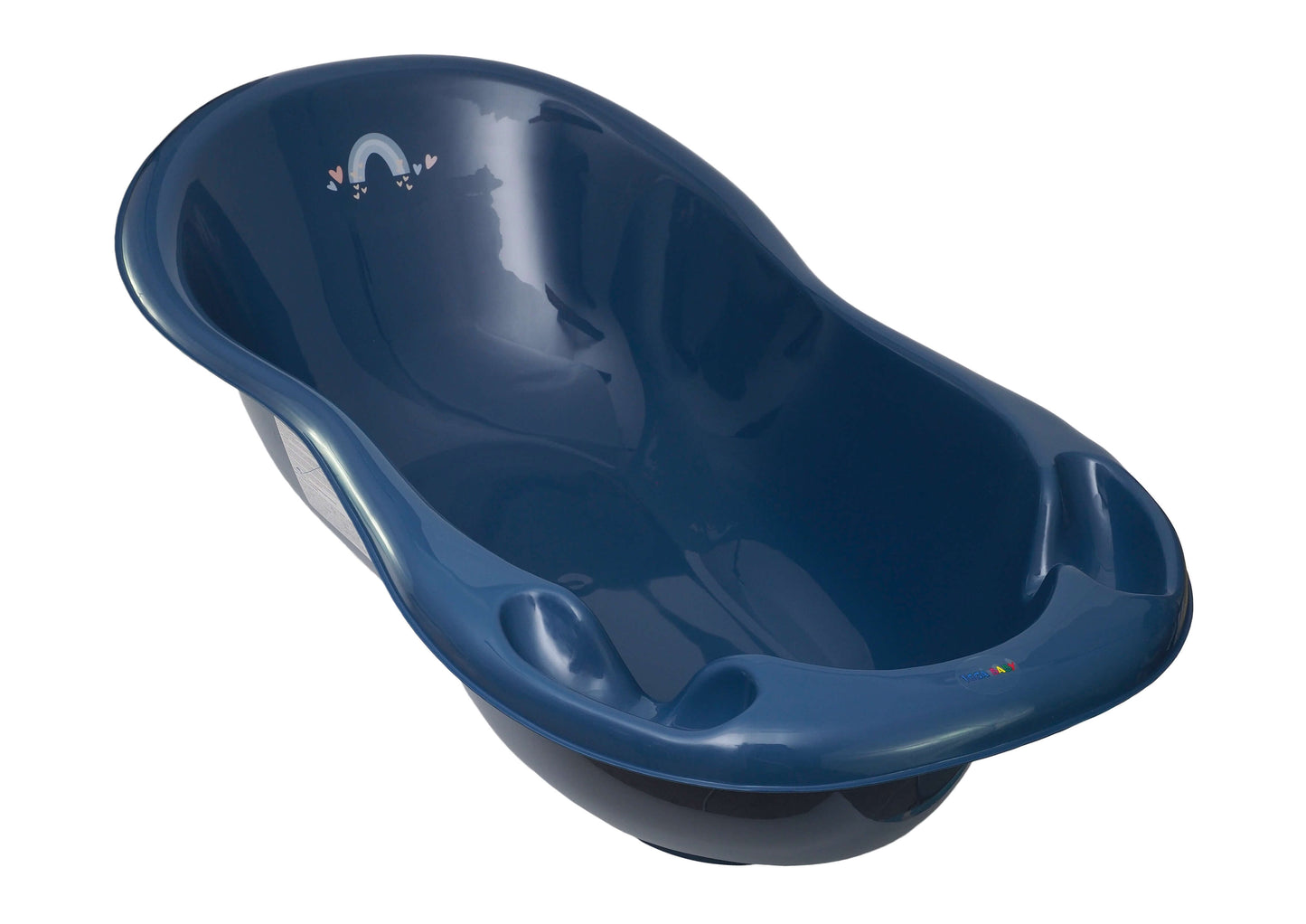 Tega Baby ME-005 ODPŁYW-164 Wanna 102 cm LUX METEO z odpływem granatowy - zdjęcie 1