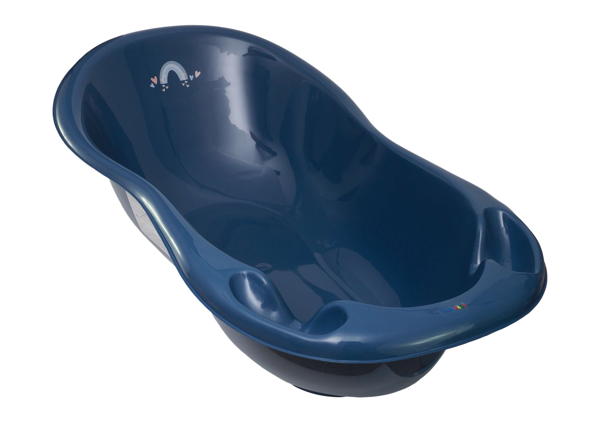 Tega Baby ME-005 ODPŁYW-164 Wanna 102 cm LUX METEO z odpływem granatowy - zdjęcie 1
