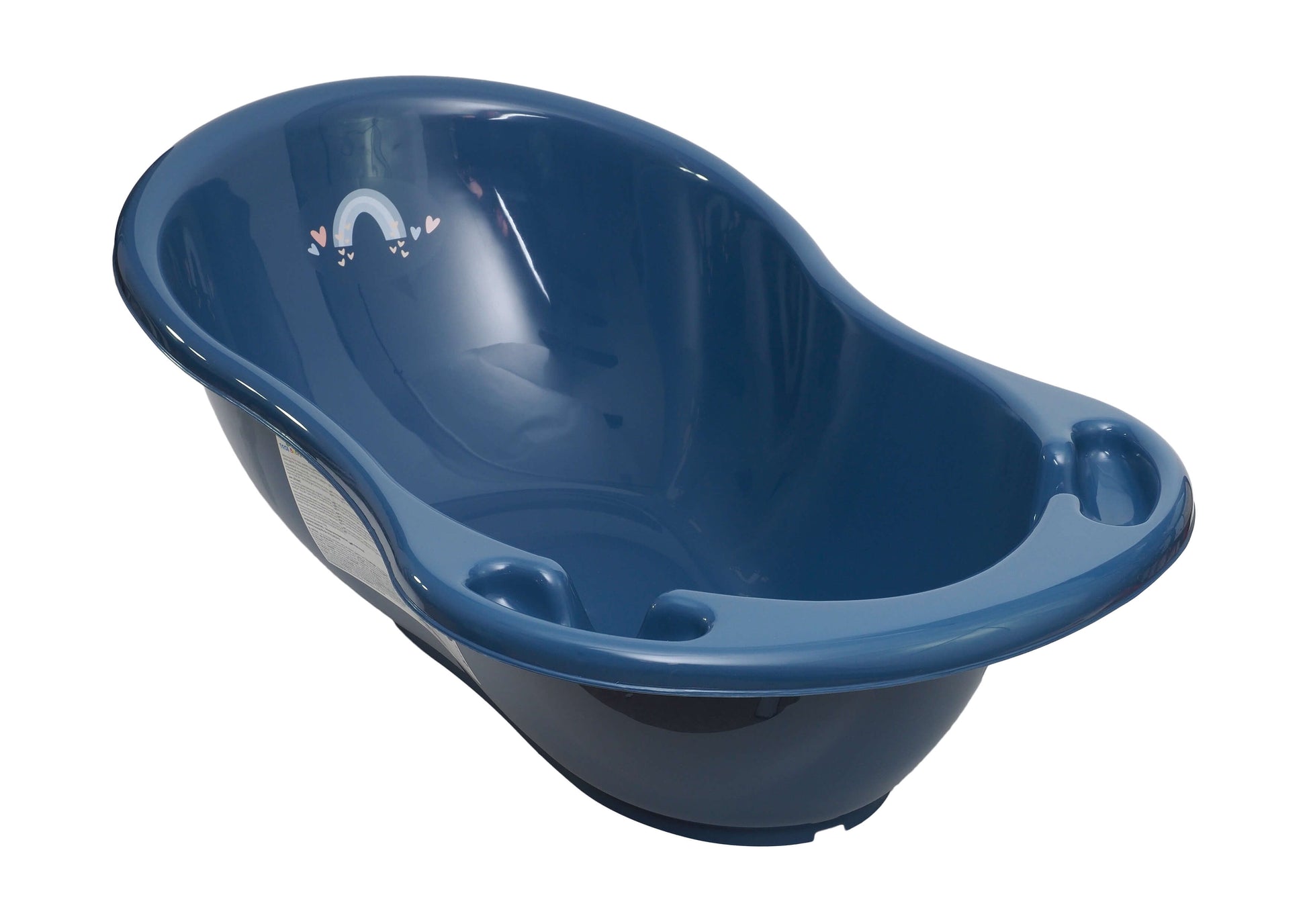 Tega Baby ME-004 ODPŁYW-164 Wanna 86 cm METEO z odpływem granatowy - zdjęcie 1