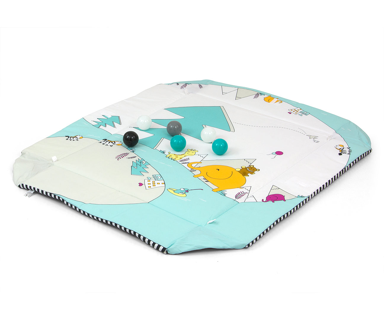 MILLY MALLY 3244 - Mata niemowlęca 5w1 Lolly Elephant