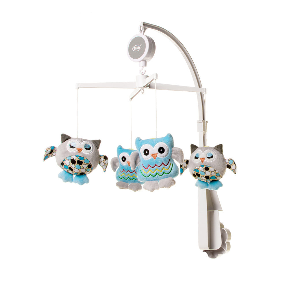 4 BABY OB08 - P&E Karuzela Musical Mobile OWL