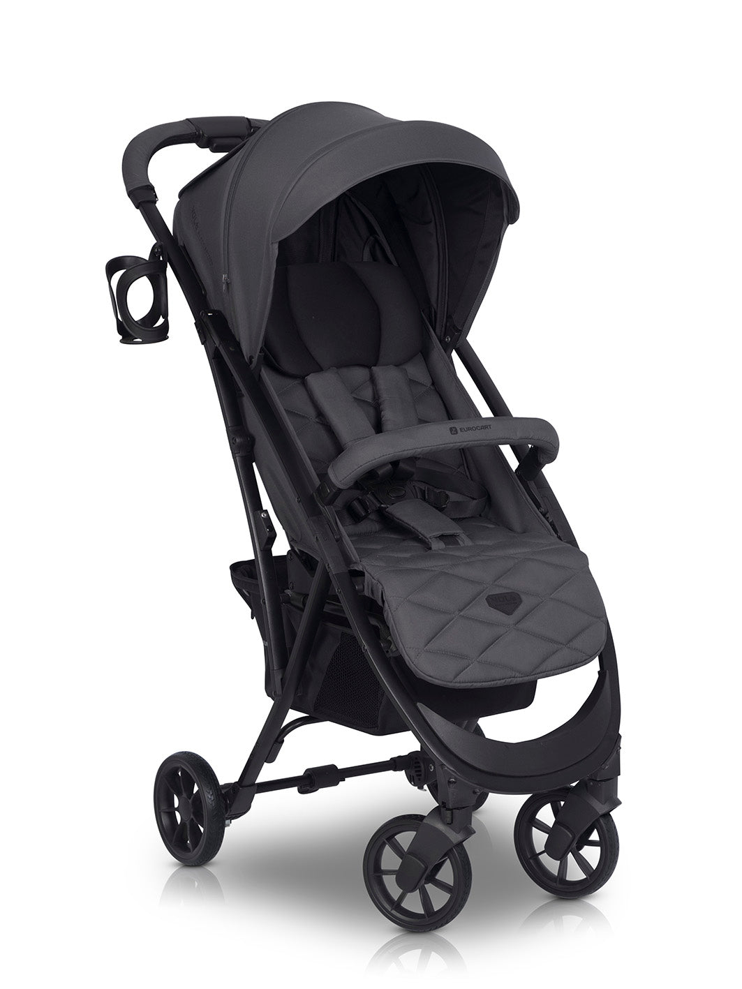 EURO-CART - Wózek dziecięcy VOLT Black Edition