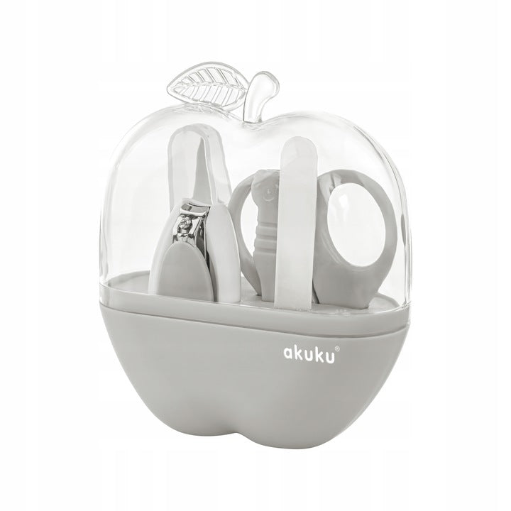 AKUKU A0473 - Zestaw do pielęgnacji -  (APPLE CASE) - SZARY