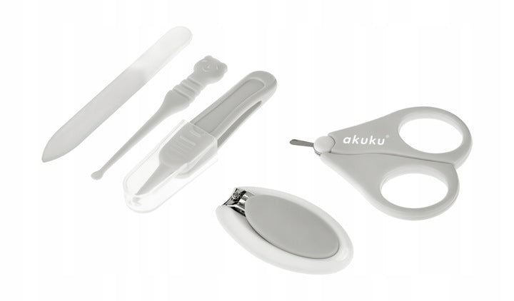 AKUKU A0473 - Zestaw do pielęgnacji -  (APPLE CASE) - SZARY