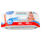 AKUKU A0031 - Jednorazowe chusteczki nawilżane wodą - (70 szt.)