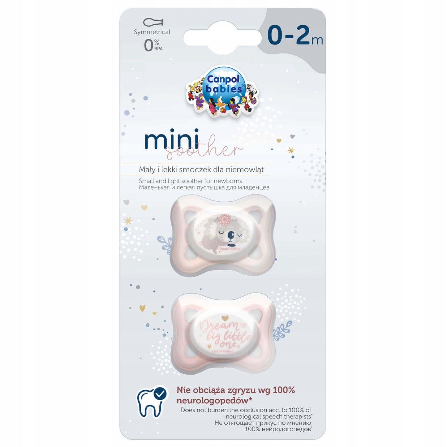 CANPOL 23/910 - SMOCZEK - SYMETRYCZNY - ( 0-2 m Mini) - 2szt.