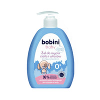 Bobini Baby - Żel do mycia ciała i włosów dla niemowląt - 2w1 - (300ml)
