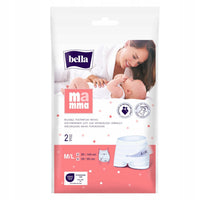 BELLA MAMMA BE-092-ML02G01(XL02-G01) - Wielorazowe majtki siatkowe - (2 szt.)