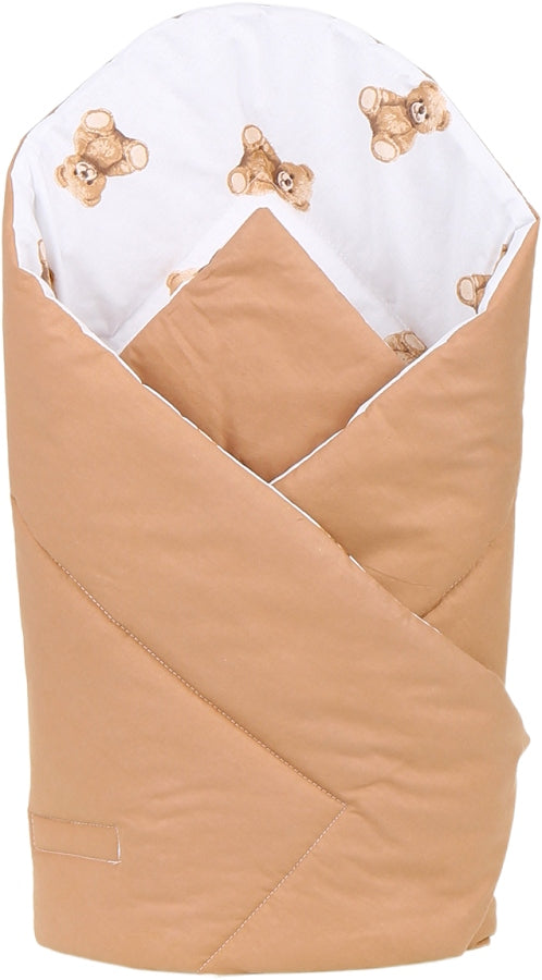 Rożek niemowlęcy Teddy - standard 80x80 cm - DWUSTRONNY - bawełna