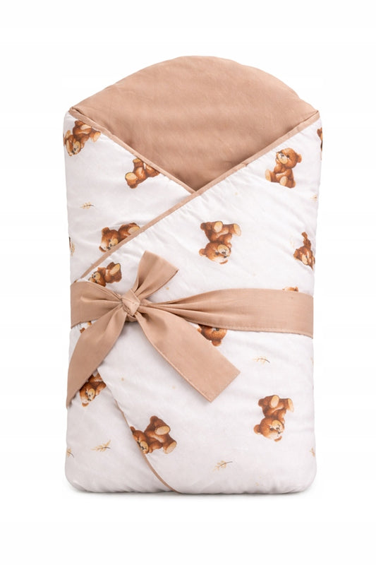 Rożek niemowlęcy Teddy - standard 80x80 cm - DWUSTRONNY - bawełna