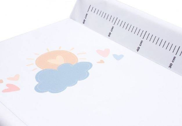 Tega Baby Przewijak METEO biały słonko