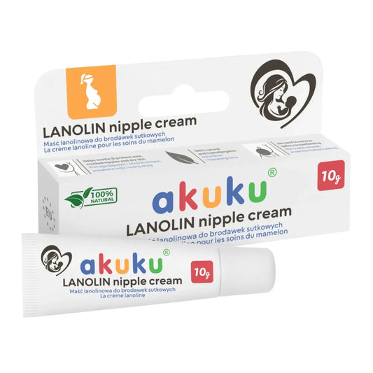 AKUKU A0713 Maść lanolinowa w tubce 10g — tubka i opakowanie
