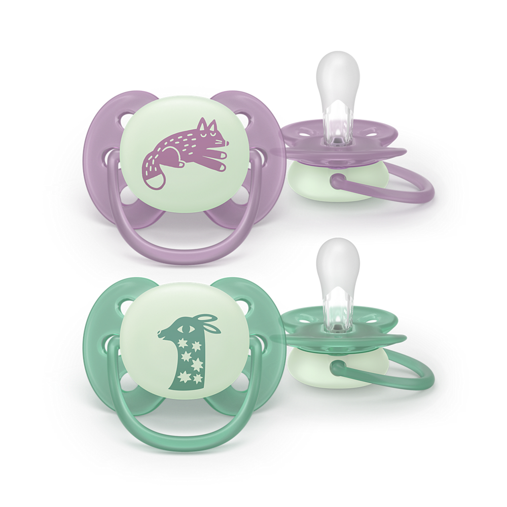 AVENT SCF094/01(02, 03, 04, 05) - Smoczek Ultra Soft Nighttime