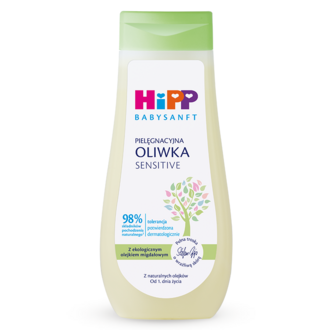 HiPP Babysanft Sensitive oliwka pielęgnacyjna – 200 ml