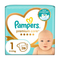Pampers Premium Care 1 (2-5 kg) pieluszki jednorazowe