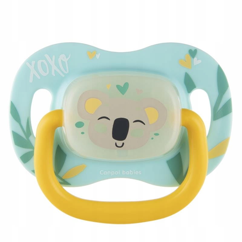 CANPOL 34/920 - Smoczek silikonowy - (0+m) - SYMETRYCZNY - EXOTIC Koala