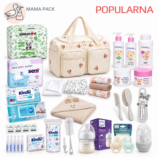 Torba do szpitala dla noworodka – gotowa wyprawka POPULARNA